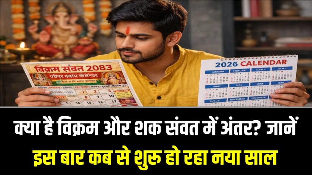 विक्रम संवत 2083! क्या है विक्रम और शक संवत में अंतर? जानें इस बार कब से शुरू हो रहा नया साल
