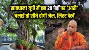 सावधान! यूपी में इन 29 पेड़ों पर 'आरी' चलाई तो सीधे होगी जेल; सरकार ने बढ़ाई पाबंदी, काटने से पहले देख लें ये प्रतिबंधित लिस्ट