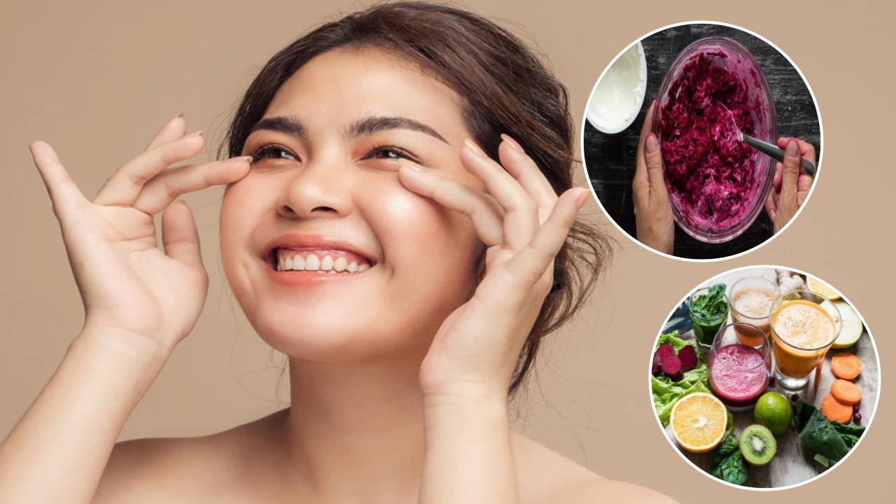 Glass Skin Tips: बस चेहरे पर लगाएं इन 5 सब्जियों का रस, घर बैठे मिलेगा पार्लर जैसा निखार ।
