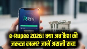 डिजिटल रुपया (e-Rupee) 2026: क्या कैश की जगह ले लेगा डिजिटल वॉलेट? जानें आपके रोजमर्रा के लेन-देन पर इसका क्या असर होगा